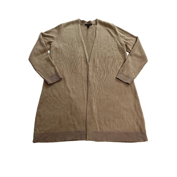 Eileen Fisher Cardigan in Tan - Picture 1 of 3